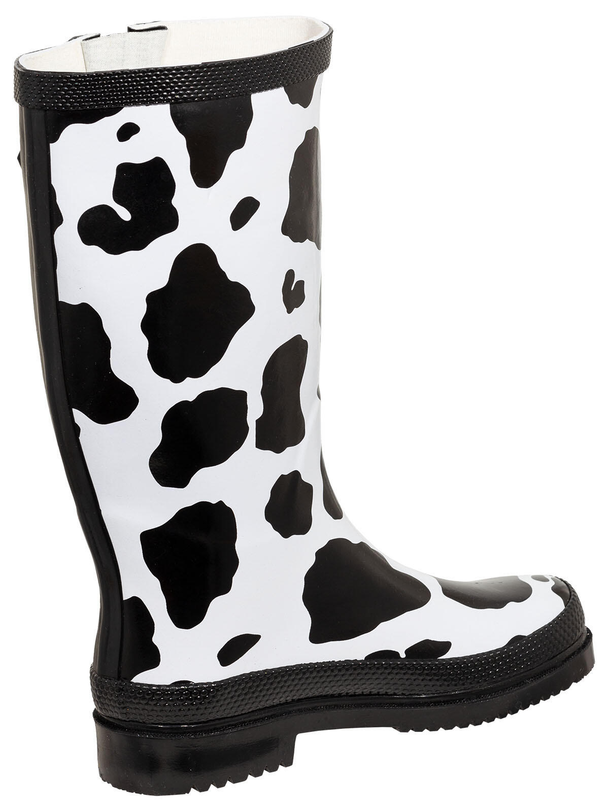 BOCKSTIEGEL botas de lluvia Botas de lluvia de vaca, color negro/blanco 3/7