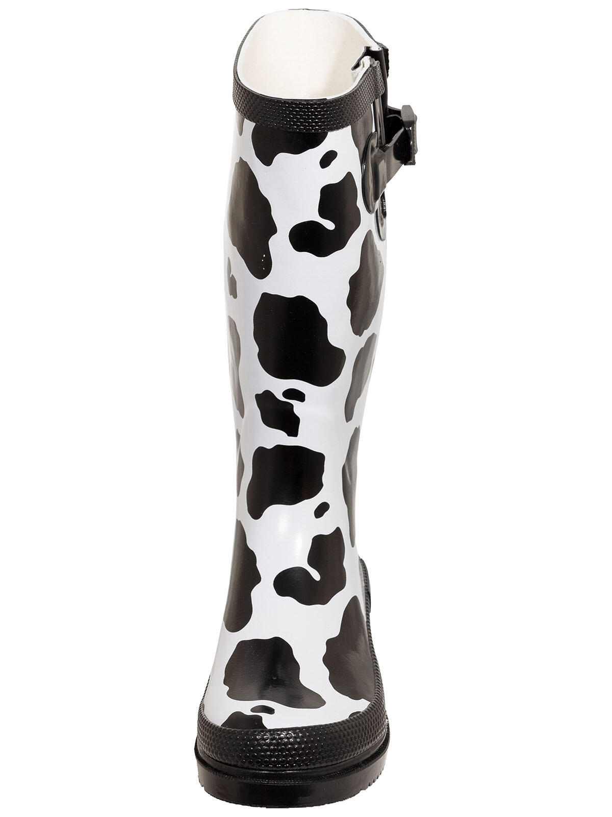 BOCKSTIEGEL botas de lluvia Botas de lluvia de vaca, color negro/blanco 2/7