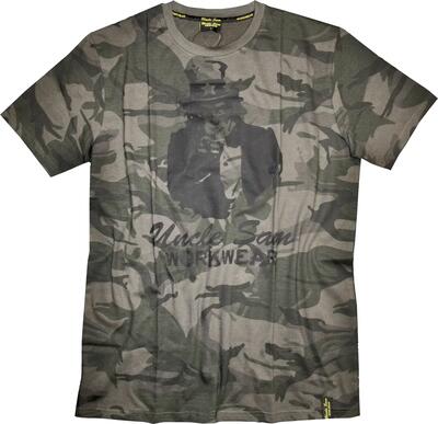 Uncle sam kleding uncle sam camouflage t-shirt