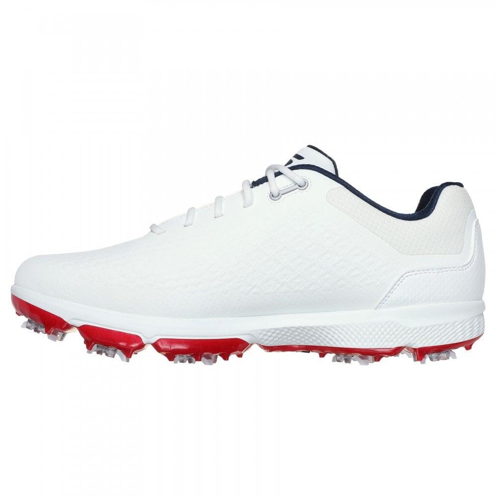 Skechers GO GOLF PRO 6 Golf Shoes - White/Navy 4/4