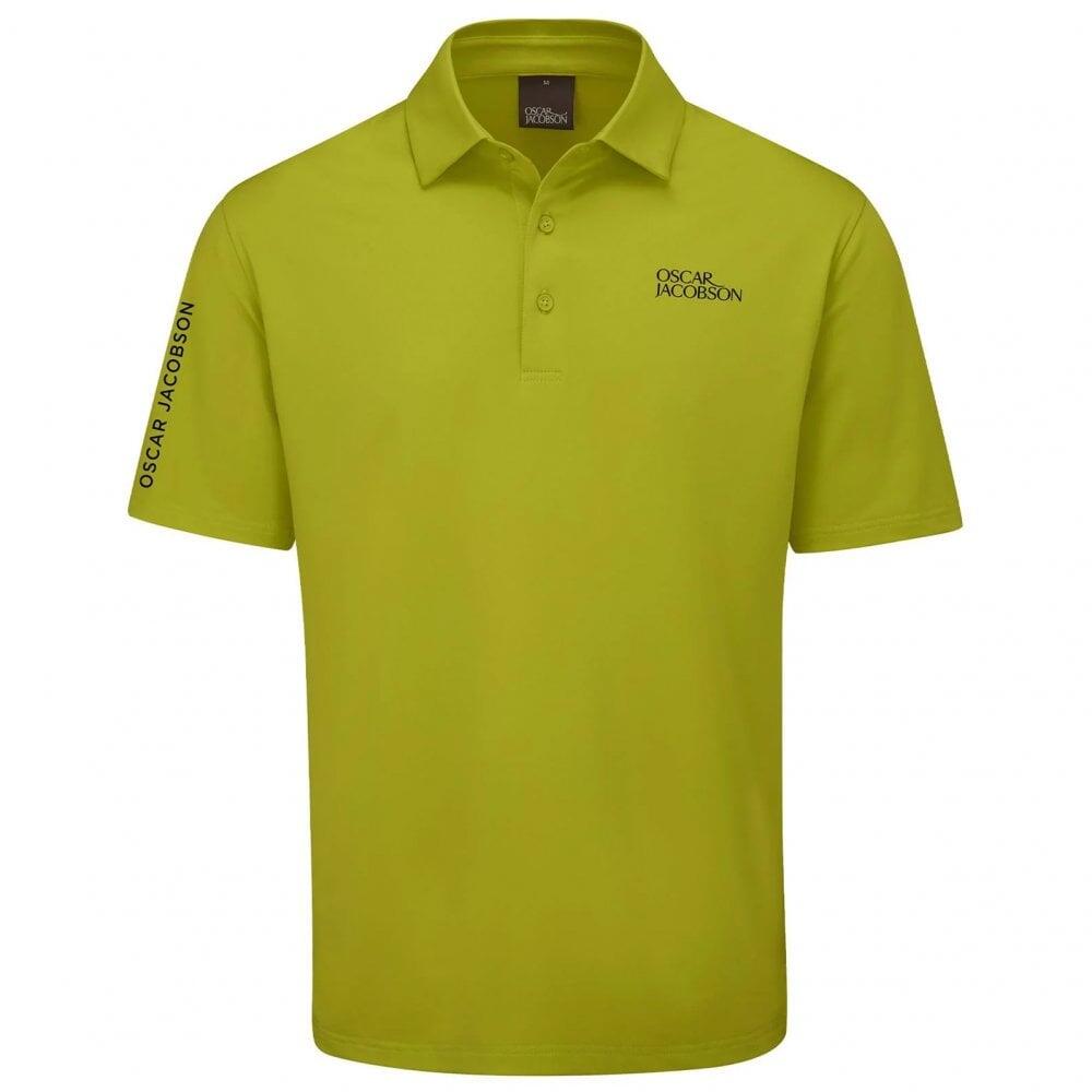OSCAR JACOBSON Oscar Jacobson Bullock Tour Polo - Olive