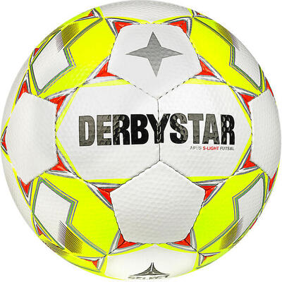 Futsalball Apus S-Light Größe 4 Fußball Unisex Weiß-Gelb-Rot