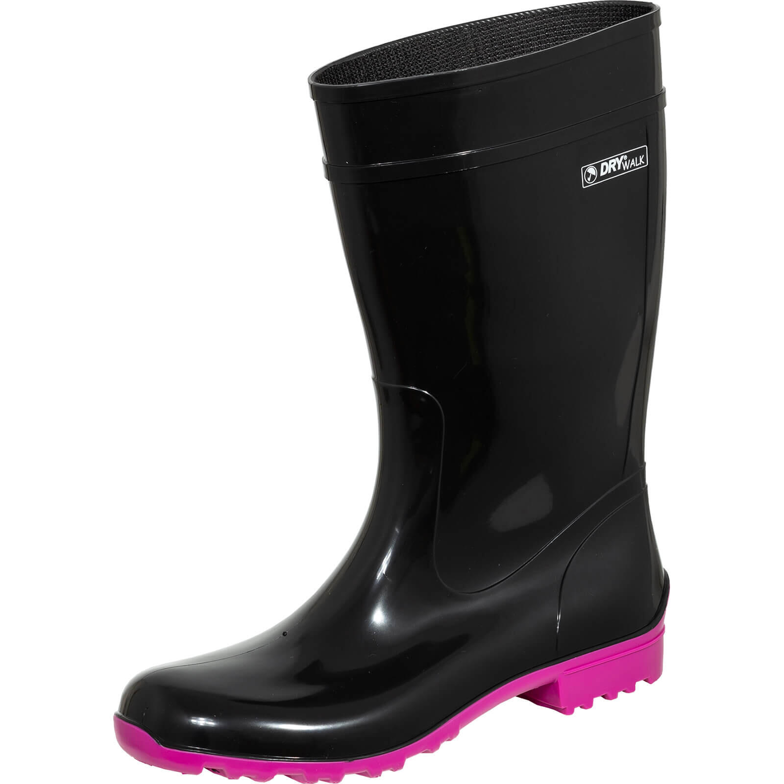 Bockstiegel - Bockstiegel Bottes En Caoutchouc Luisa Rose Noir - Bottes De Chasse - Noir - Decathlon