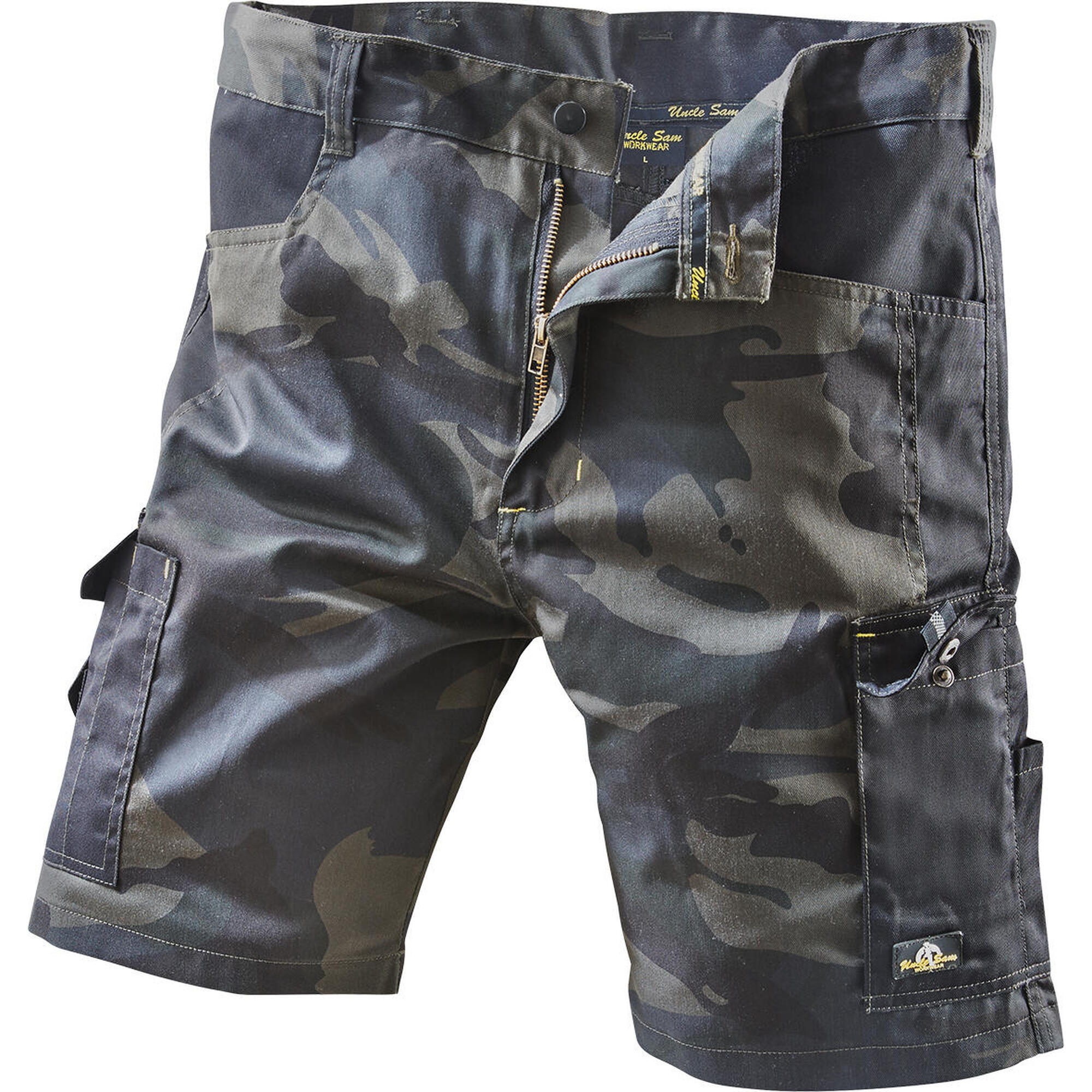 Uncle Sam - Uncle Sam Vêtements Shorts Camouflage Oncle Sam - Pantalons - Marron|vert - Decathlon