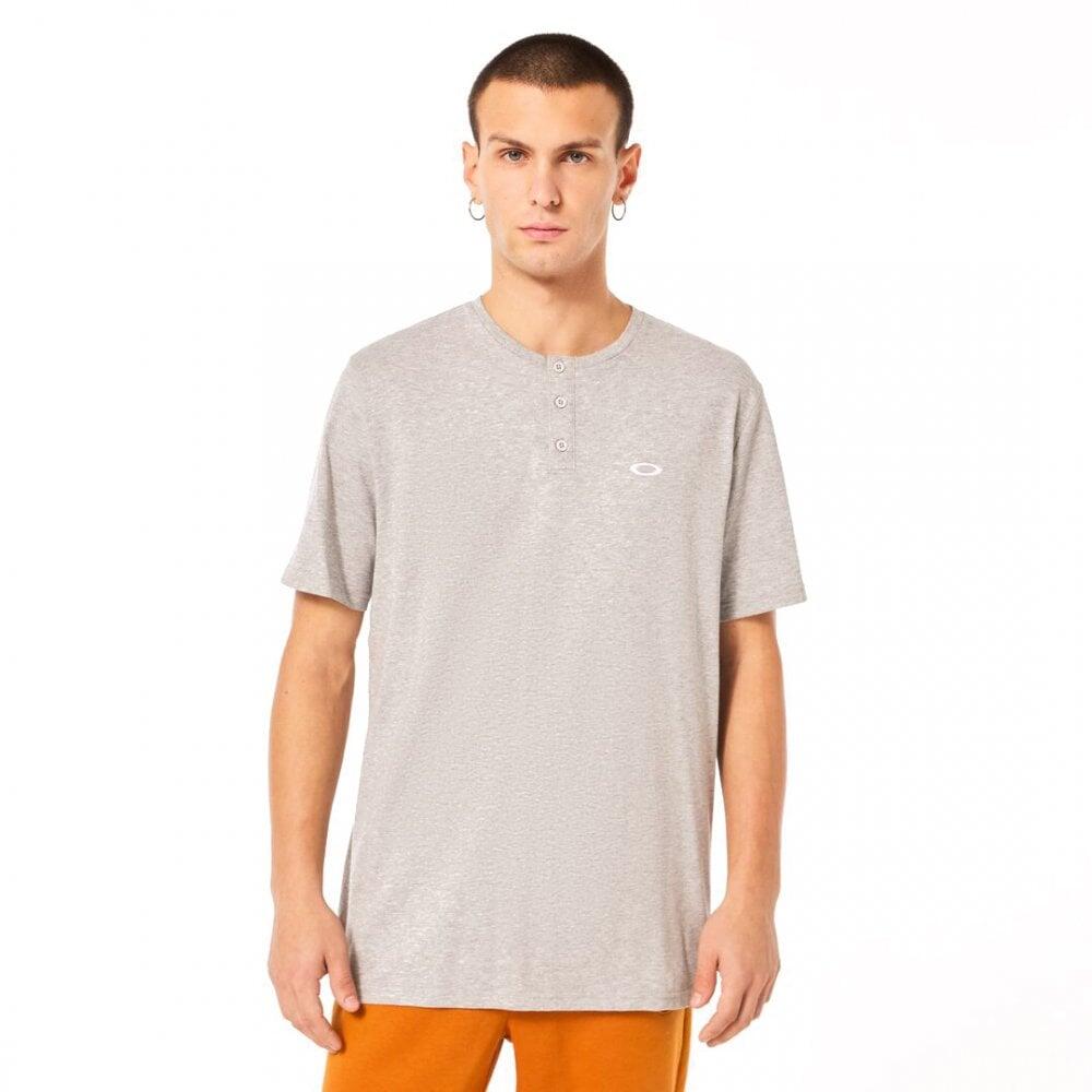 OAKLEY Oakley Relax Henley Tee 2.0 - New Granite Heather