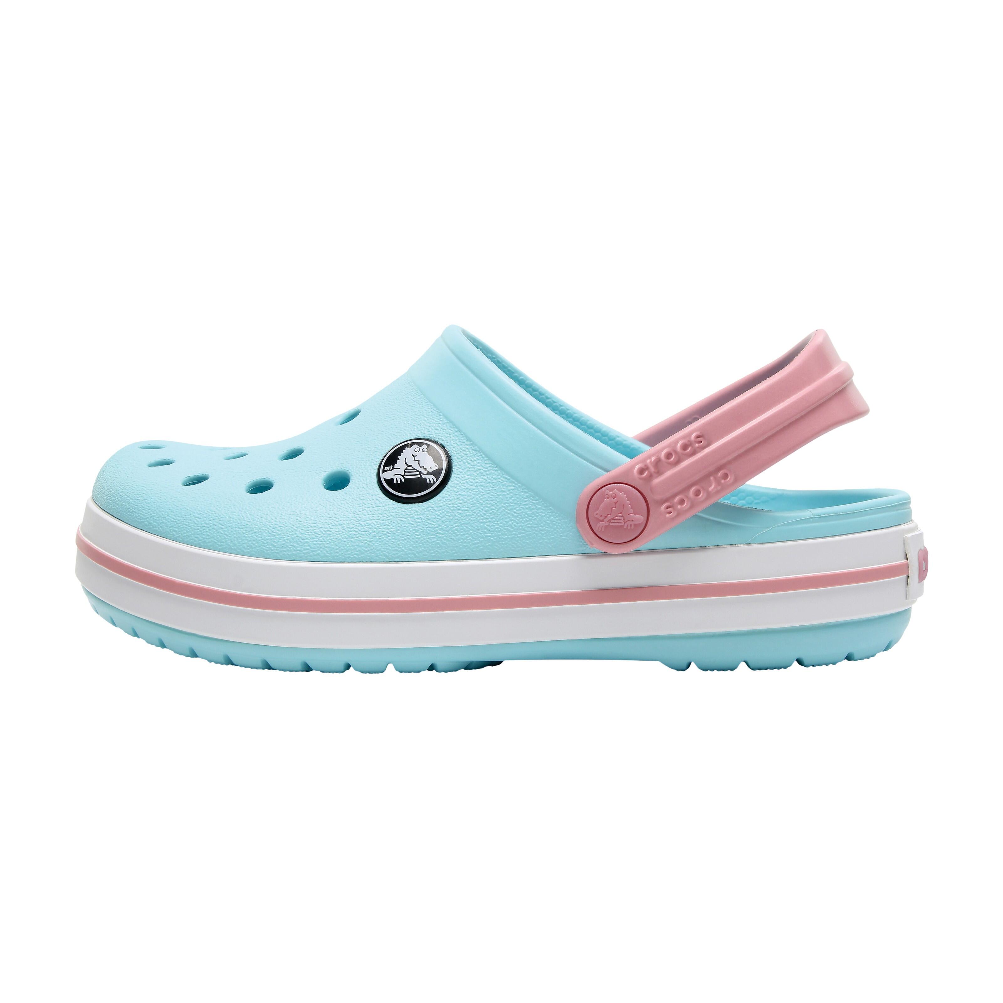 Crocs - Chaussures Universel Bébés Crocs Crocband Clog - Sabots - Blanc|bleu - 19 - Decathlon