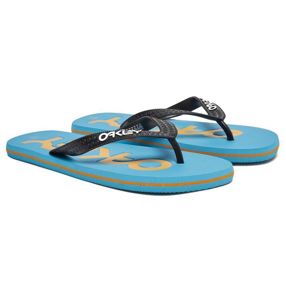 OAKLEY Oakley COLLEGE FLIP FLOP - BRIGHT BLUE/AMBER YELLOW