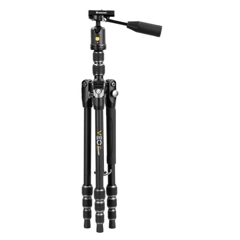 Treppiede da viaggio in alluminio con testa a sfera Vanguard Veo 3T 204ABP 4/7