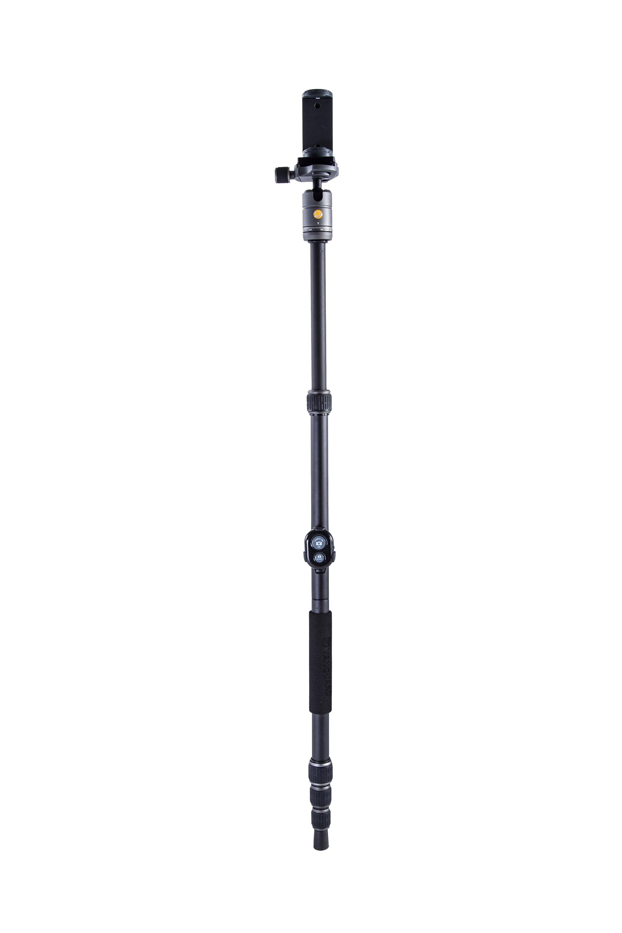 Trípode viaje compacto aluminio rótula bola Vanguard Veo 3GO 204AB 6/6