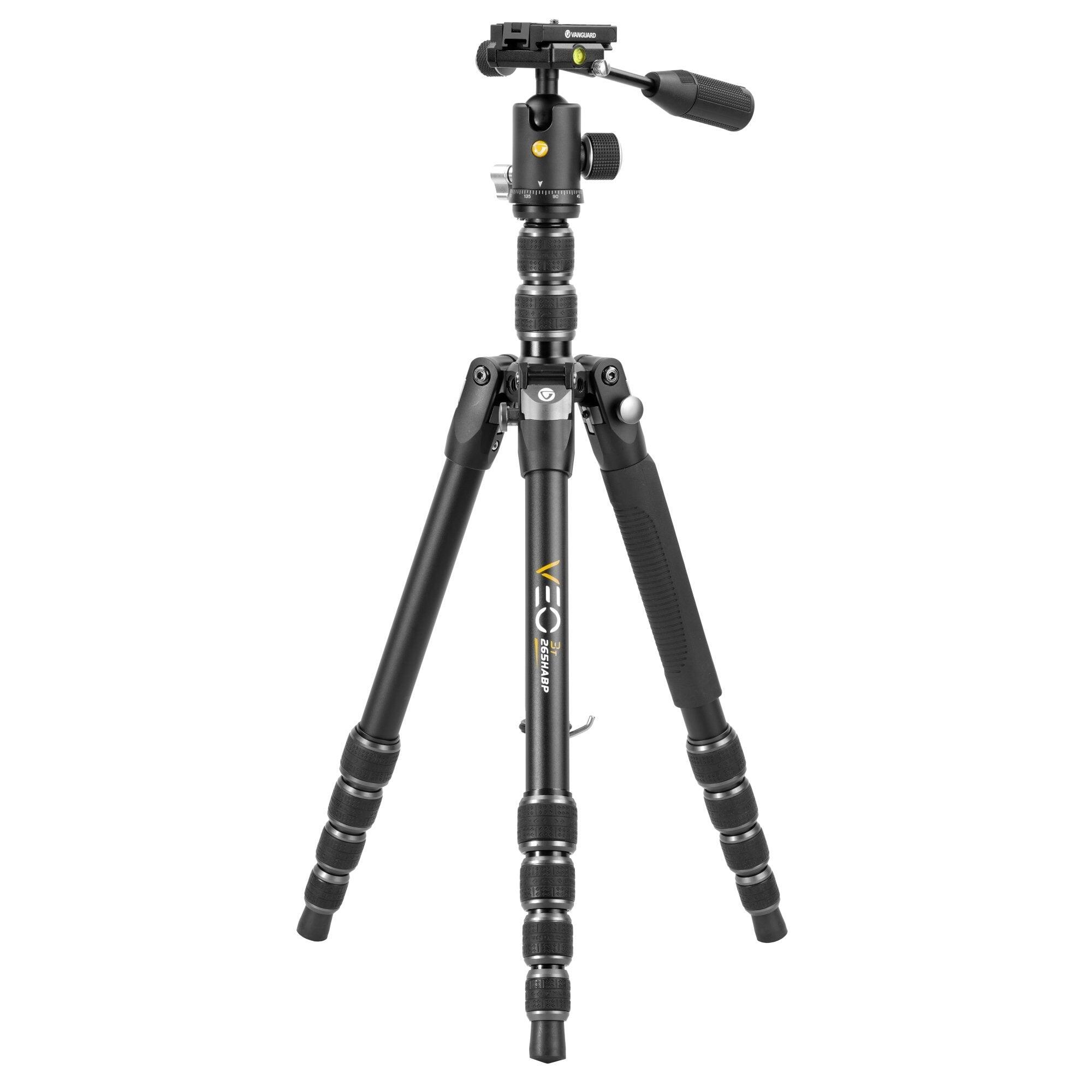 Treppiede da viaggio in alluminio con testa a sfera Vanguard Veo 3T 265HABP 1/7