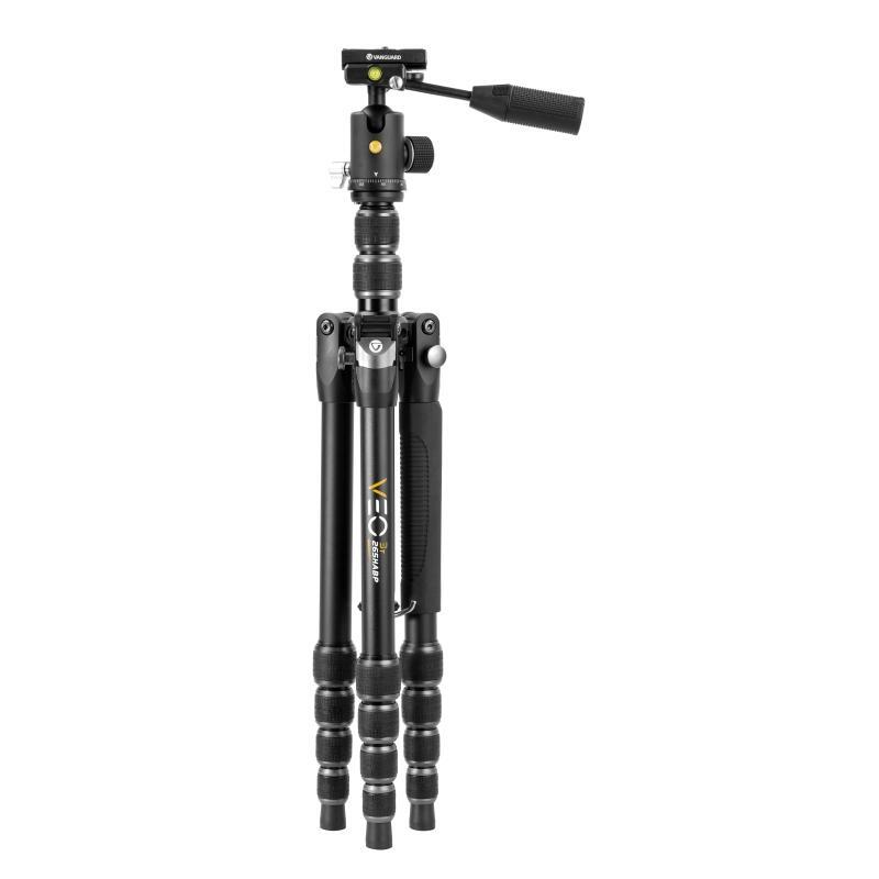 Treppiede da viaggio in alluminio con testa a sfera Vanguard Veo 3T 265HABP 3/7