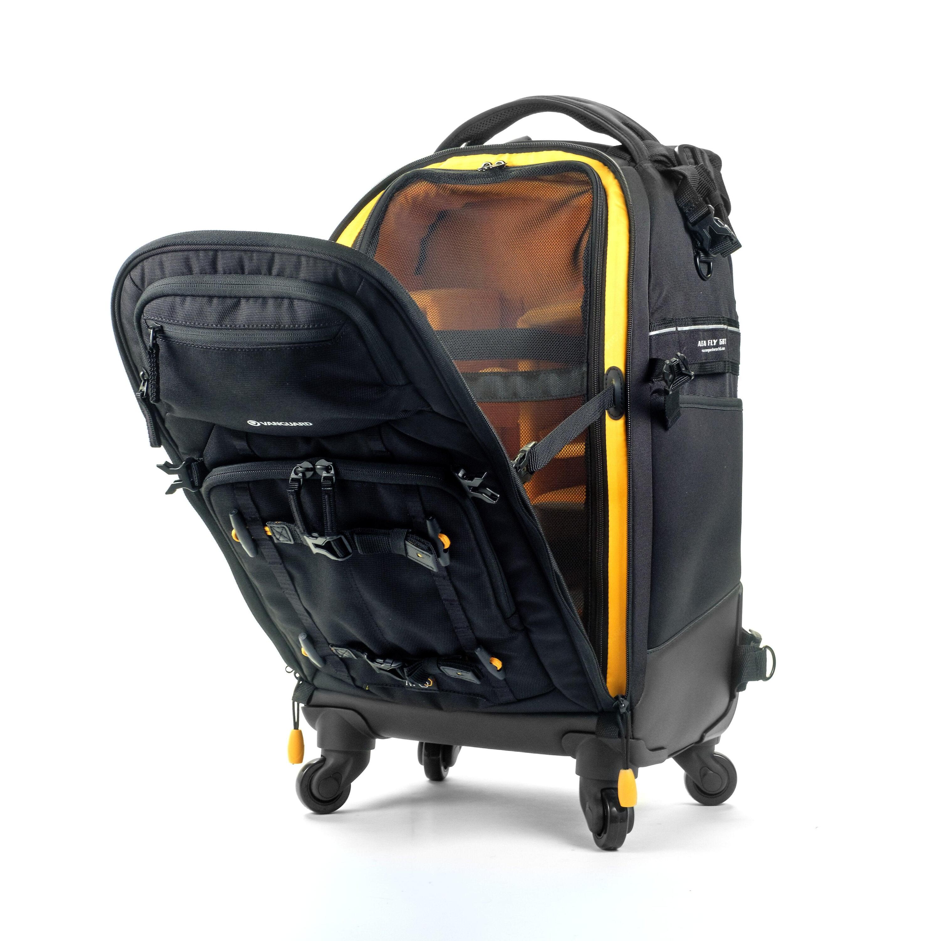 Carrinho e mochila DSLR ou zangão Vanguard Alta Fly 58T 3/5