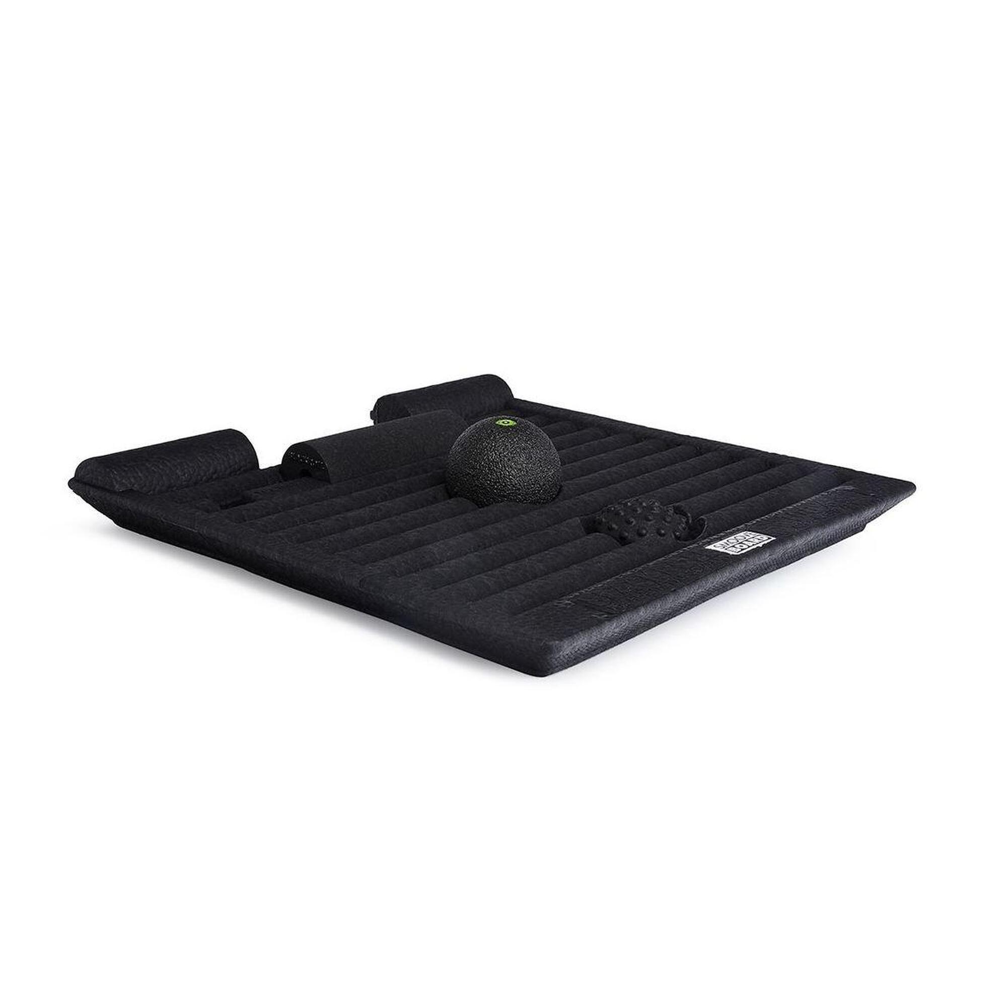 Blackroll Tappetino da appoggio "Smoove Board", nero/nero