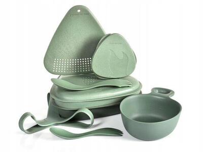 Outdoor mealkit light my fire 8-delige set zandgroen