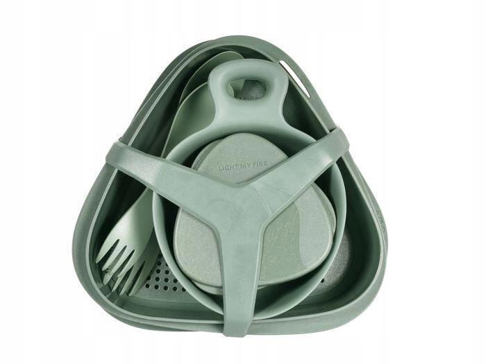 Kit de repas extérieur 8 pièces Light My Fire vert sable 2/7