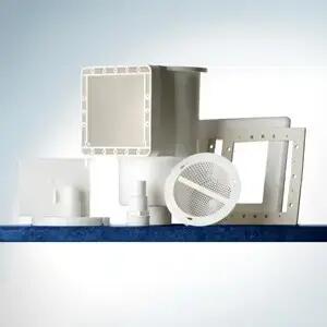 Witte skimmer