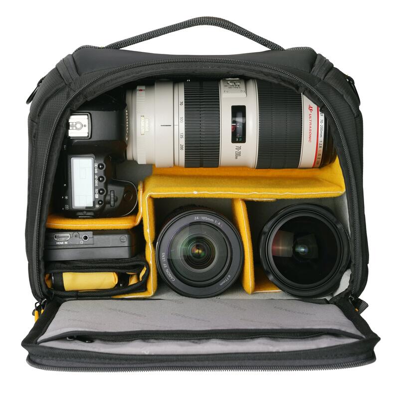 Bolsa interior llevar cámara en cualquier mochila Vanguard Veo BIB F28