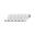 Sosete sub glezna 6PP FASHION NO-SHOW WITH PIQUE FOOTBED - alb barbati