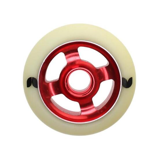 Blazer Pro 100mm Aluminium Core Stuntstep Wiel Wite/Red