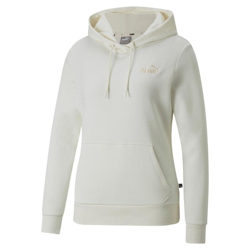 Sudadera con Capucha Mujer Puma Blanco