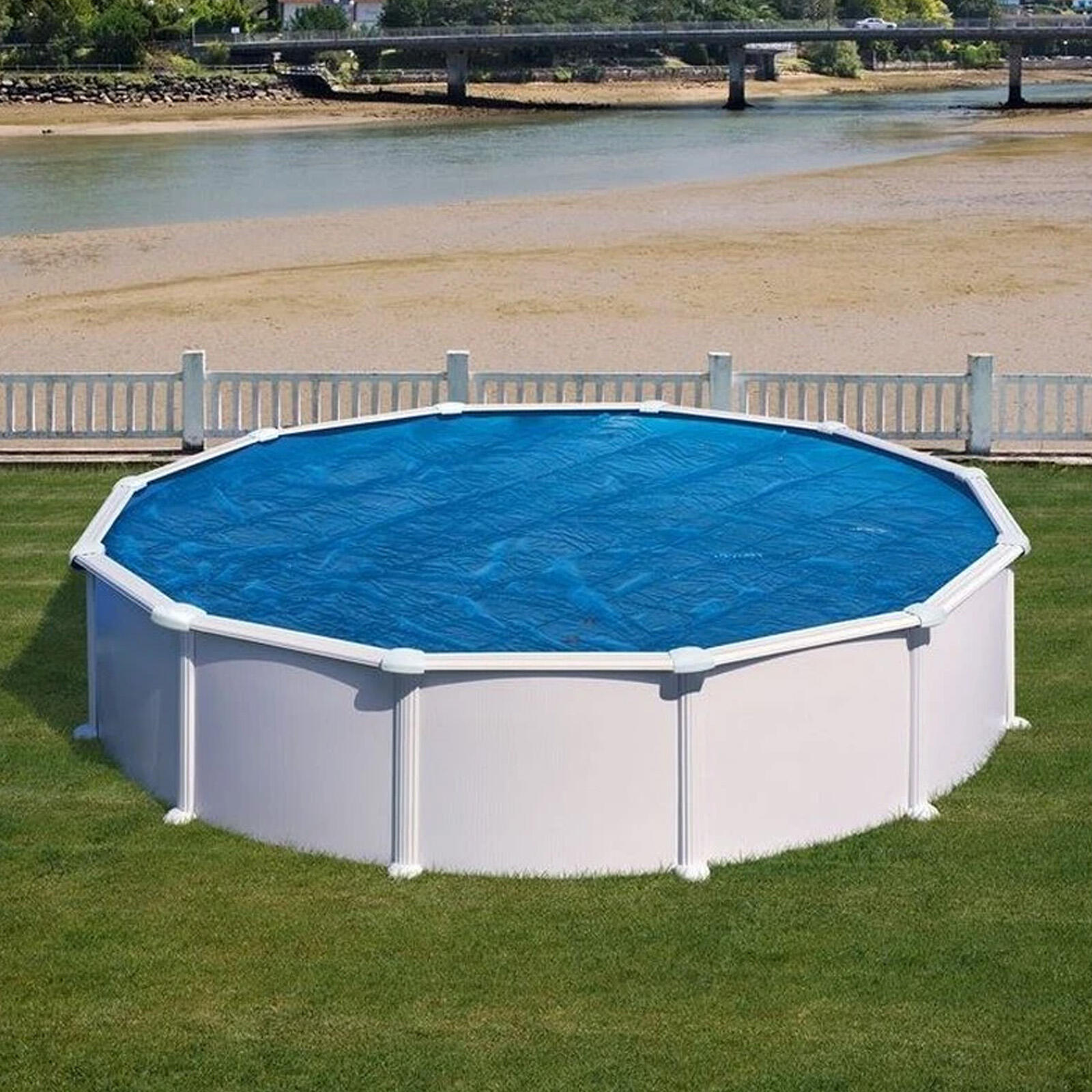 Cubierta ISOTERMICA piscina acero Ø395 cm 2/5