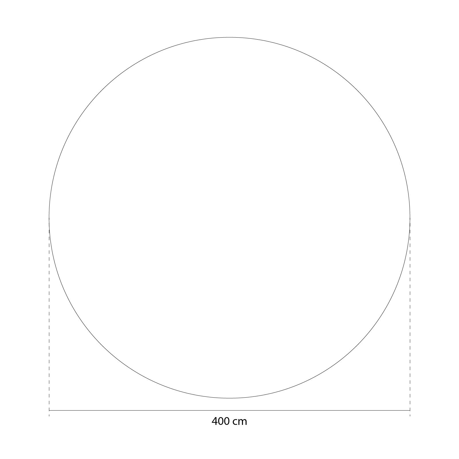 Cubierta ISOTERMICA piscina acero Ø395 cm 4/5