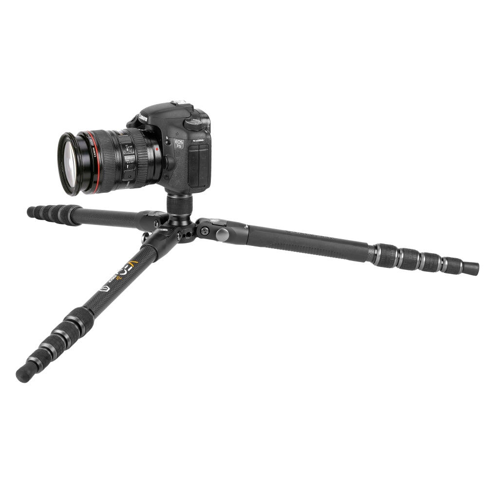 Tripé viagem carbono cabeça telescópio Vanguard Veo 3T 235CP 7/7