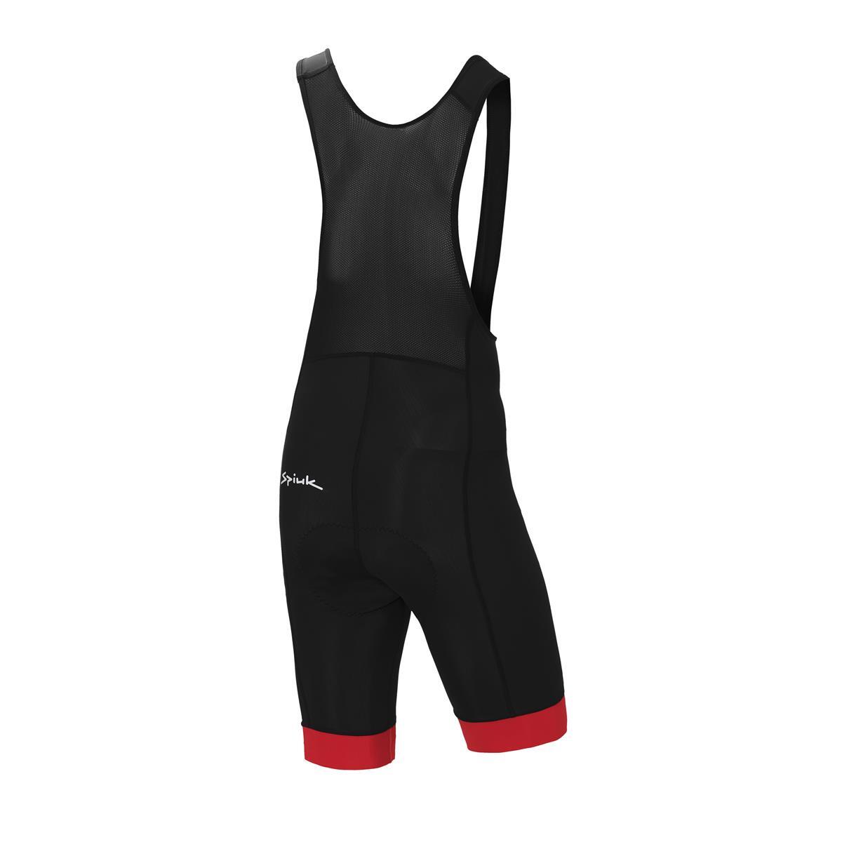 Pantaloni scurti ciclism ANATOMIC CLASSIC BibShort - negru rosu 2/3