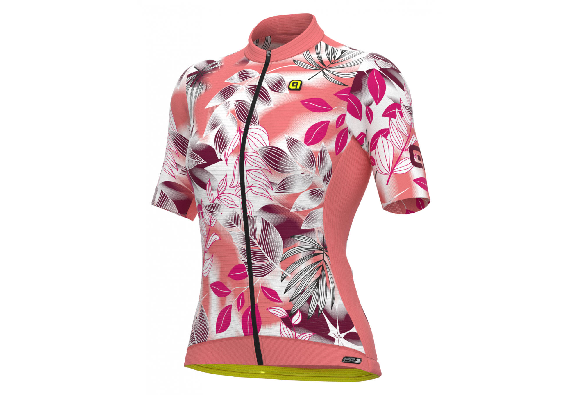 Maillot Manches Courtes Femme Alé Garden Blanc 3/5
