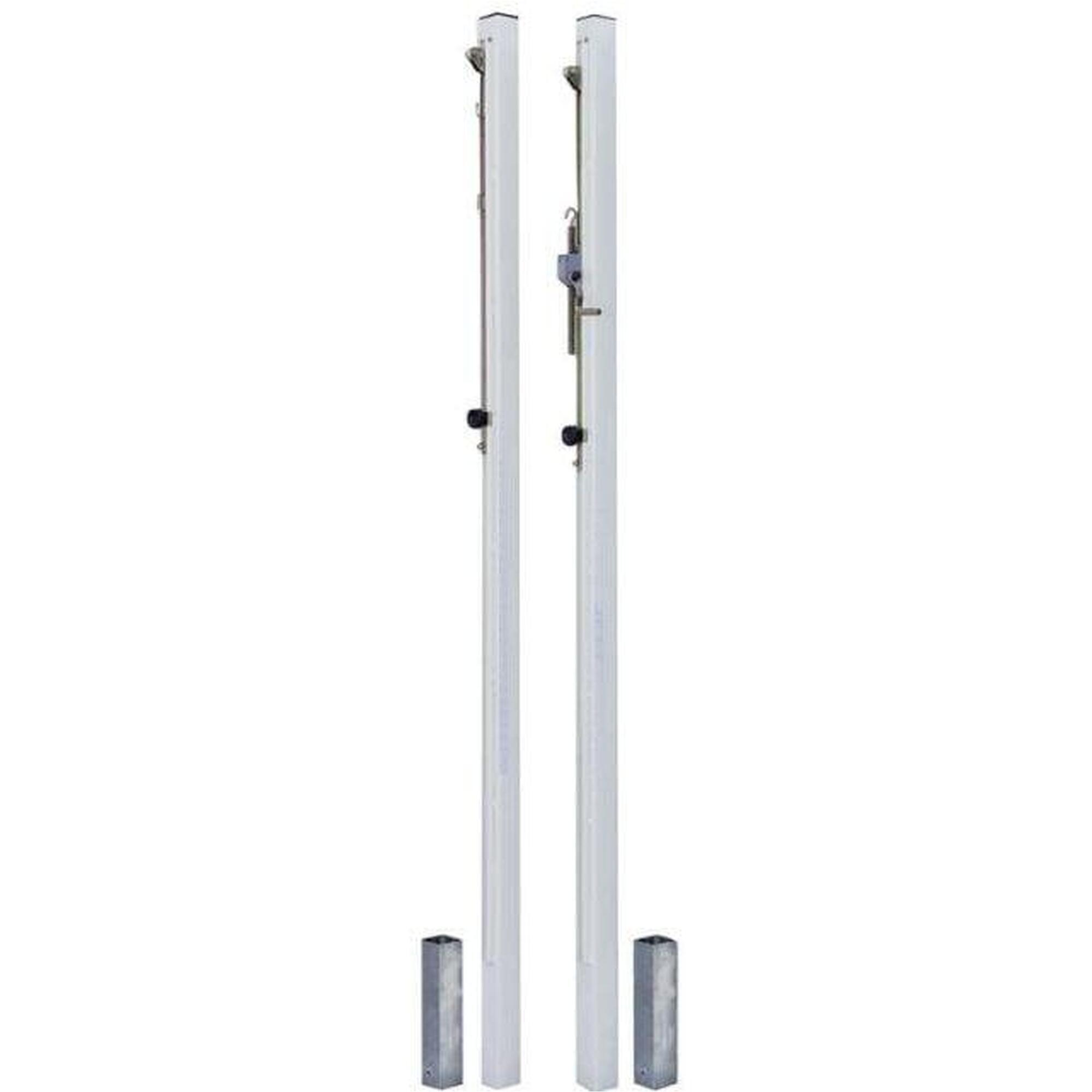 Stalpi volei Anastasia Sport profil aluminiu 80x80 mm cu inaltime reglabila