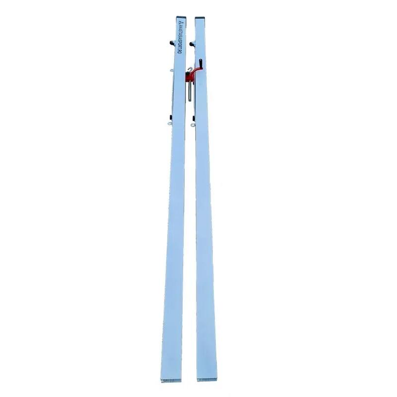 Stalpi volei Anastasia Sport profil aluminiu 80x80 mm cu inaltime reglabila 3/15