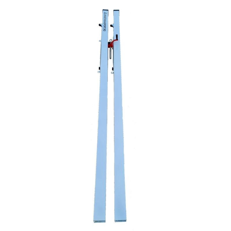 Stalpi volei Anastasia Sport profil aluminiu 80x80 mm cu inaltime reglabila