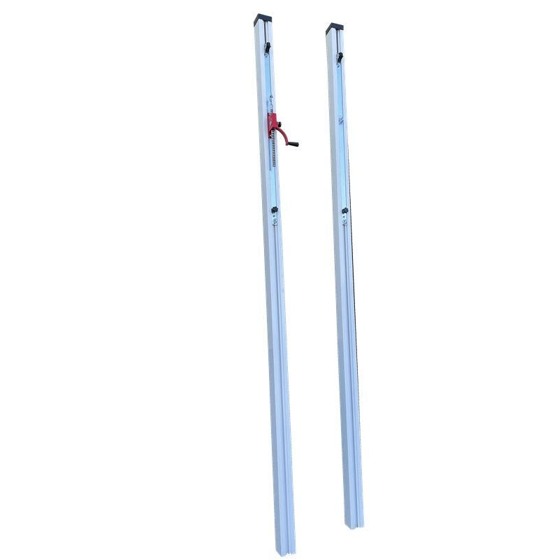 Stalpi volei Anastasia Sport profil aluminiu 80x80 mm cu inaltime reglabila