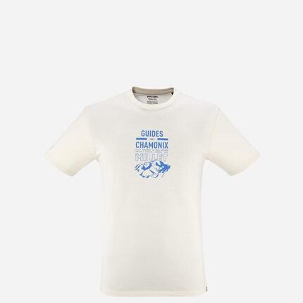 Camiseta Escalada Hombres COMPAGNIE DES GUIDES CHAMONIX LOGO