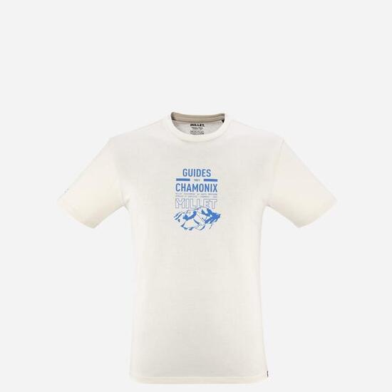 Camiseta Escalada Hombres COMPAGNIE DES GUIDES CHAMONIX LOGO