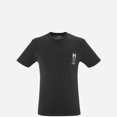T-shirt voor heren compagnie des guides chamonix pocket