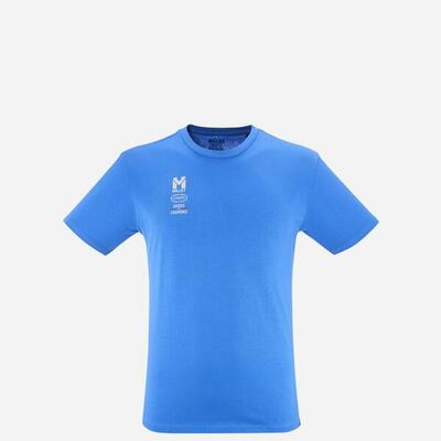 T-shirt klimmen voor heren compagnie des guides chamonix map
