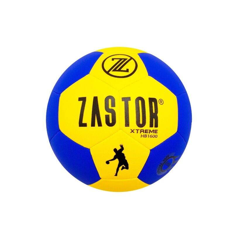 Zastor X-Treme ballon de handball - Jaune / Bleu - Taille 00 1/3