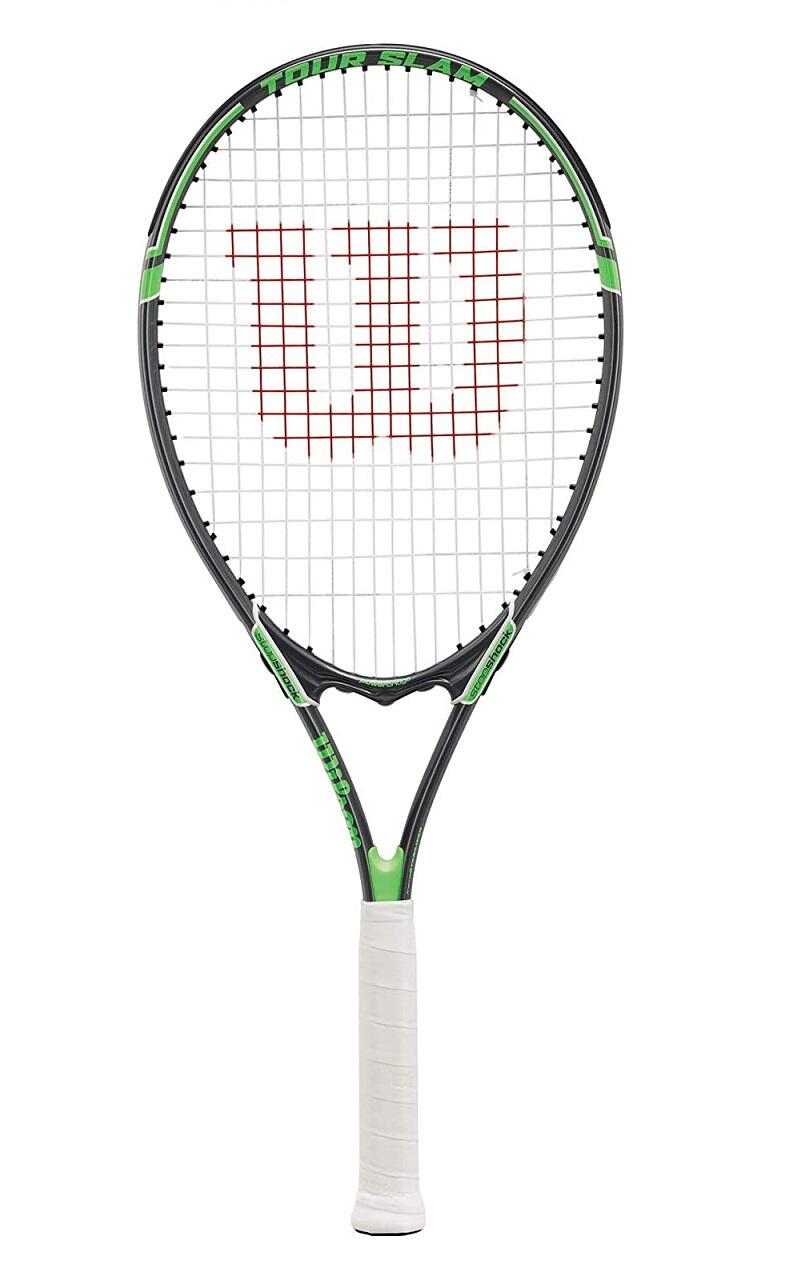 WILSON Wilson Tour Slam Green 110 Tennis Racket - Grip 3
