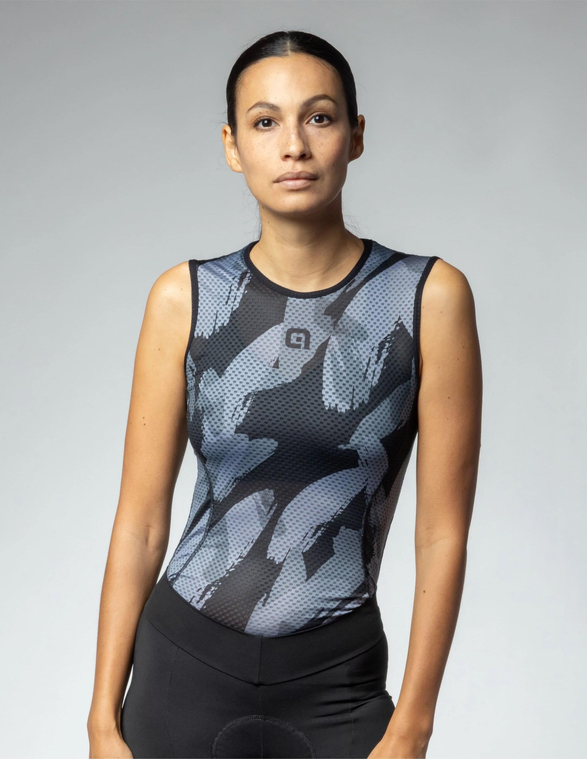 Cuissard Court Femme Alé Classico RL Noir / Gris 3/7