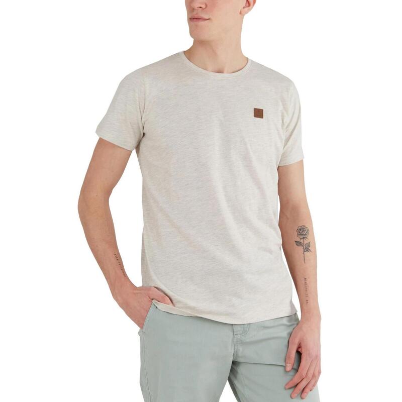 Jaggy Structured T-Shirt koszulka z krótkim rękawem - piaskowy