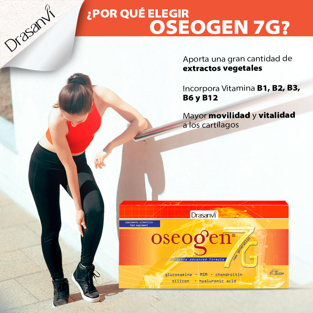 7G Viales Oseogen - Regeneración Tejidos Dañados - 20 viales - DRASANVI 3/5