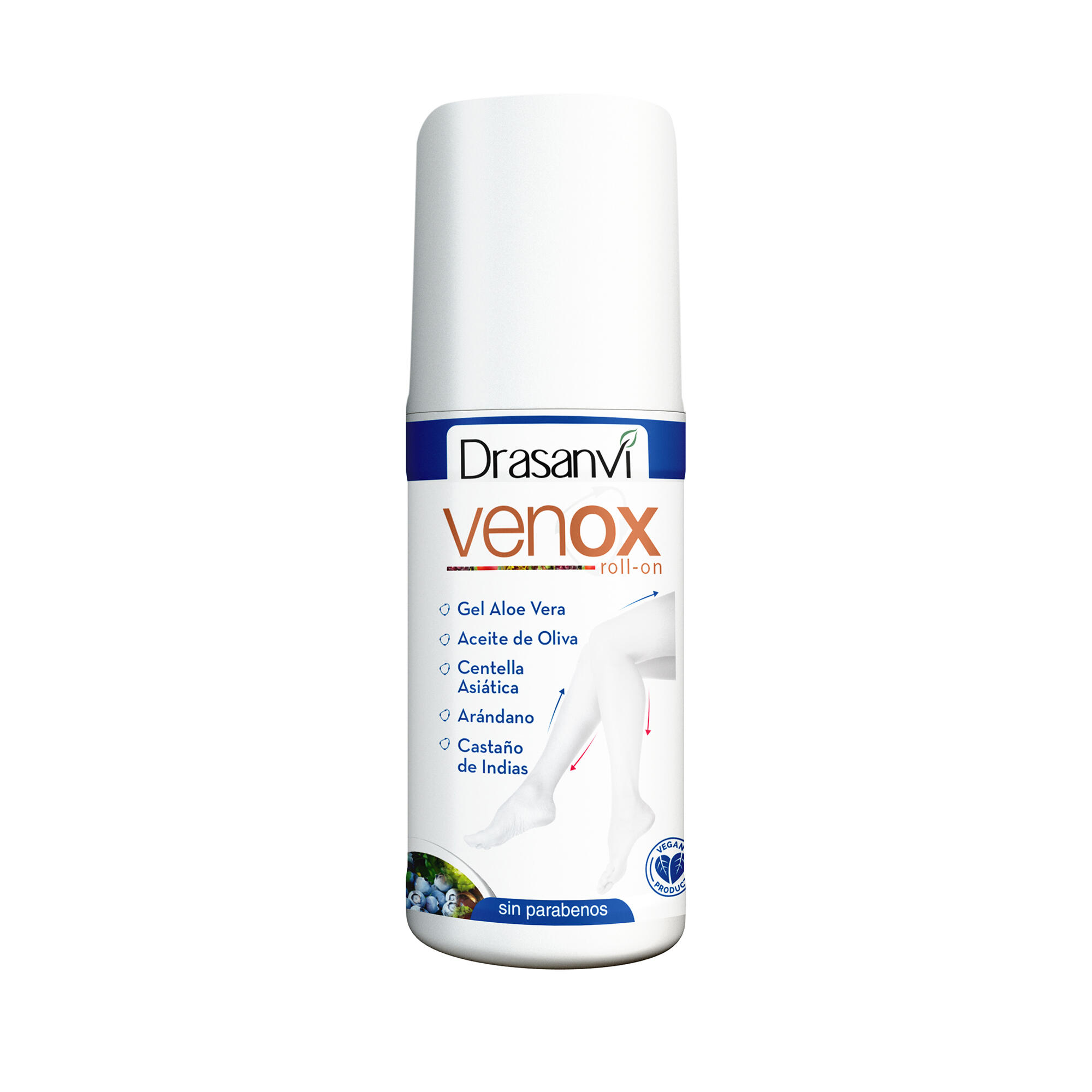 Gel Frío Roll On Venox - Piernas cansadas - 60ml - DRASANVI 1/6