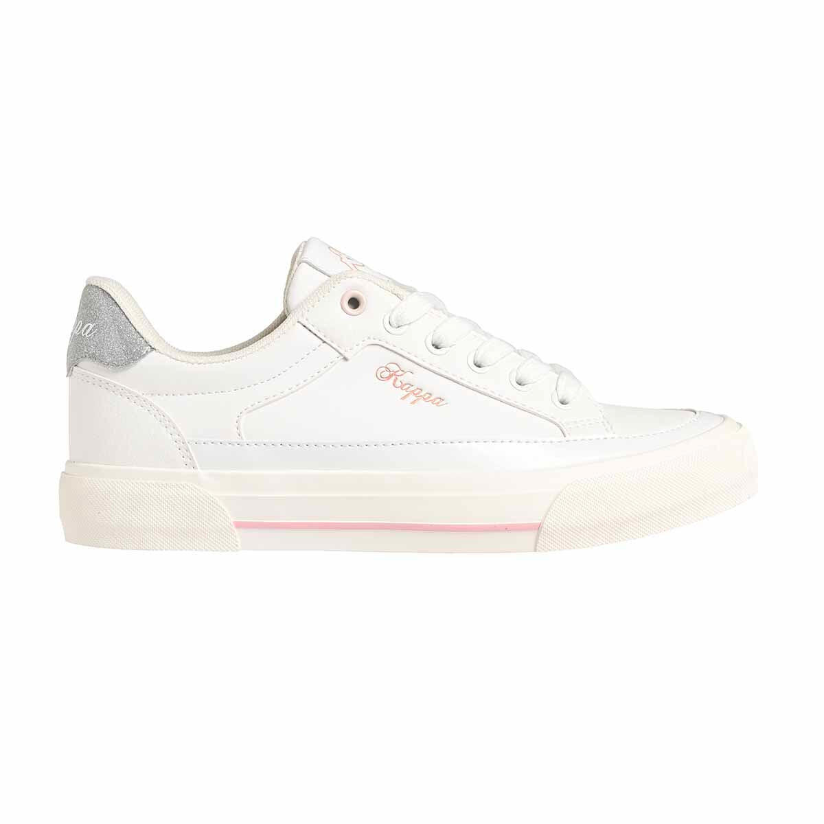 sneakers da donna in poliuretanica bianco da fitness 1/6