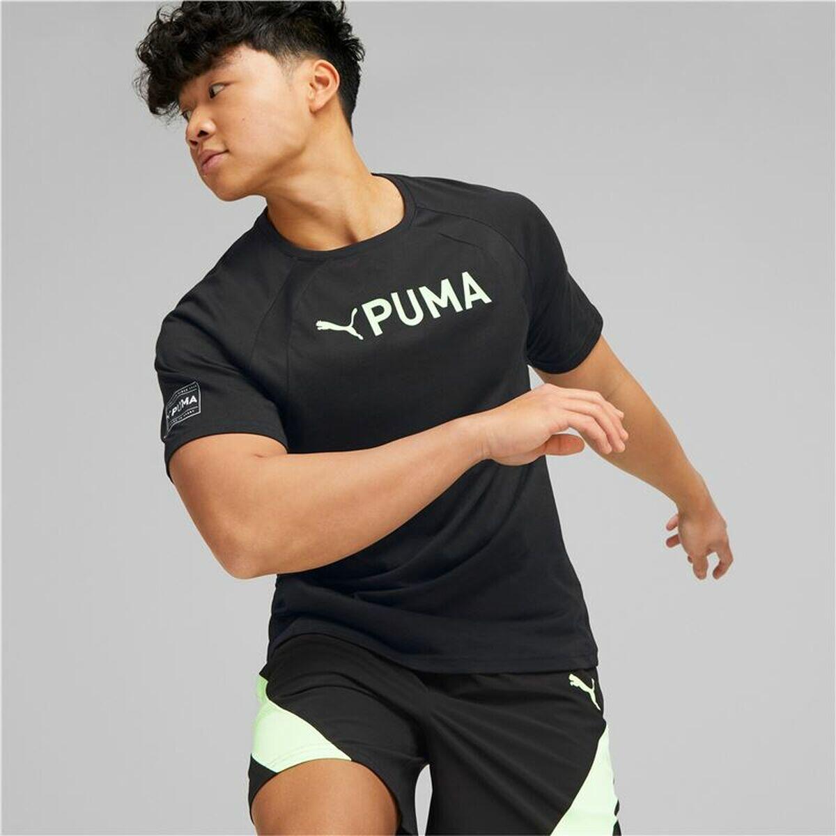 T-shirt à manches courtes homme Puma Ultrabreathe Triblend Noir 3/5