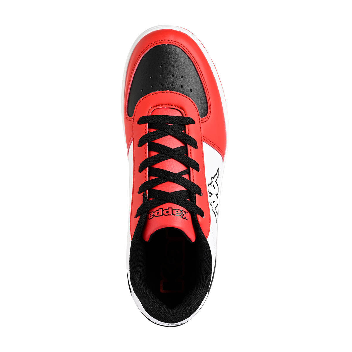 Zapatillas Kappa Malone con Cordones Blancas/Rojas para Niño 5/7