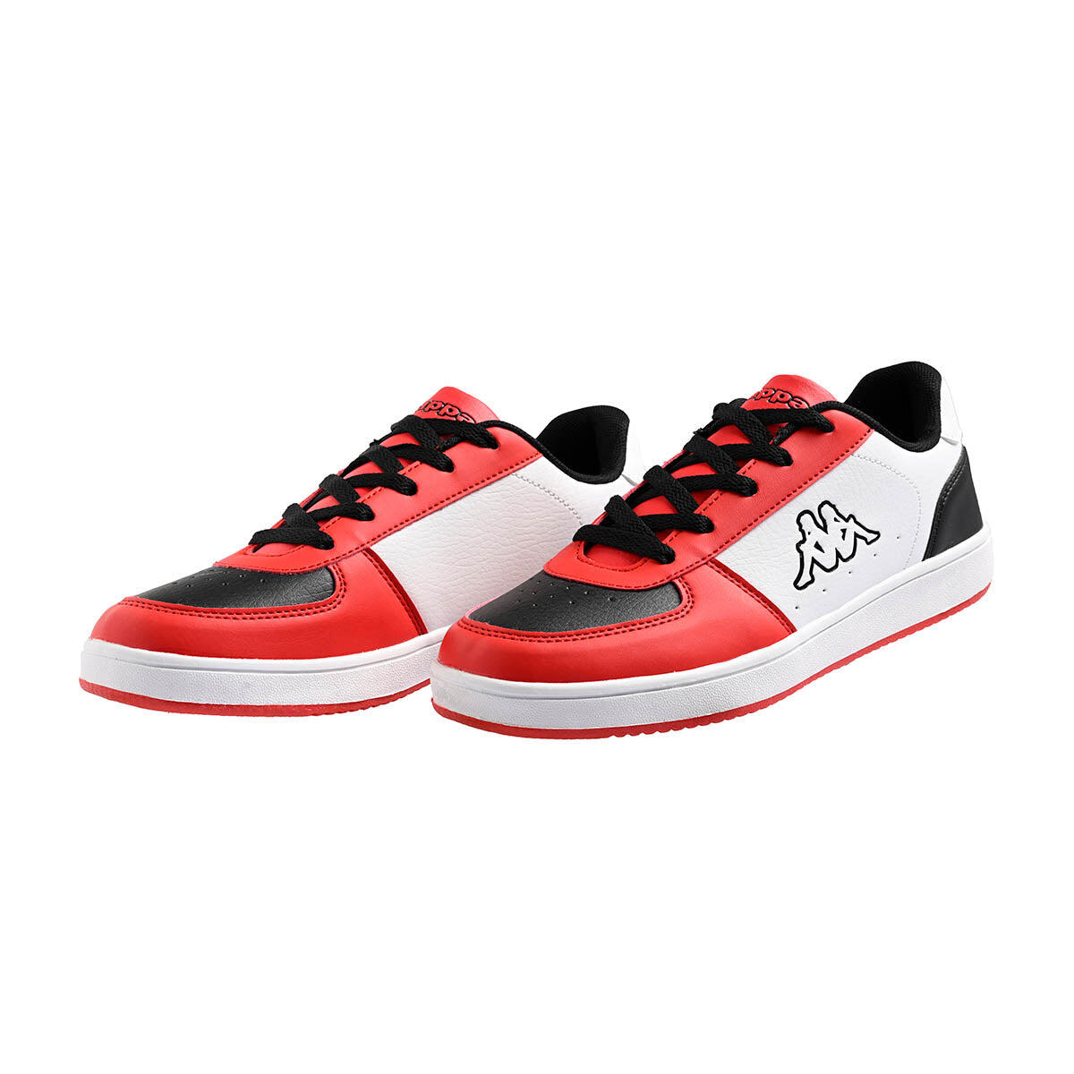 Zapatillas Kappa Malone con Cordones Blancas/Rojas para Niño 2/7