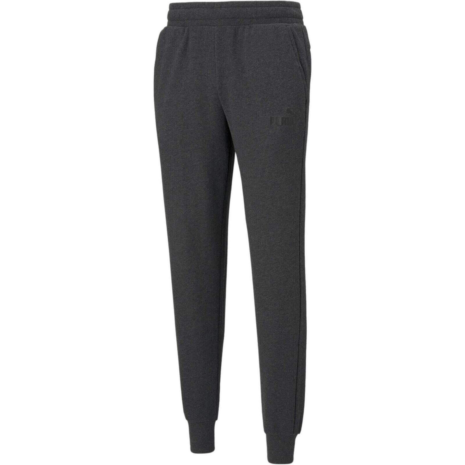 PUMA Pantaloni Puma Ess Logo, Grigio, Uomini