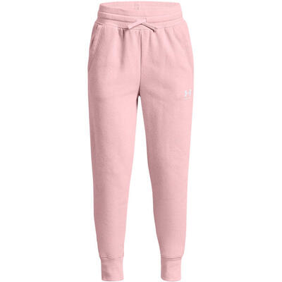 Broek under armour rival joggers, roze, kinderen