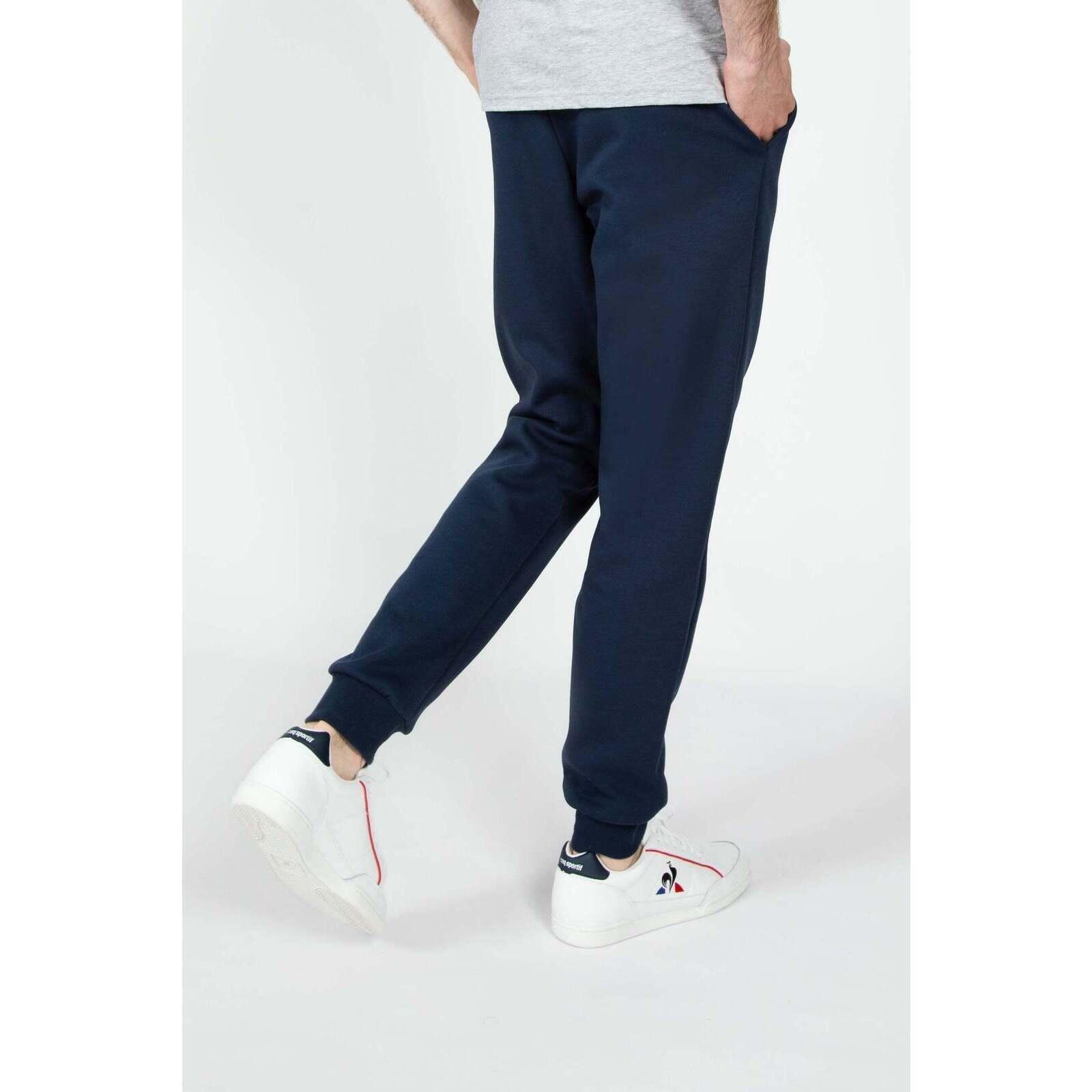 Pantaloni Le Coq Sportif Essential, Blu, Uomini 4/5